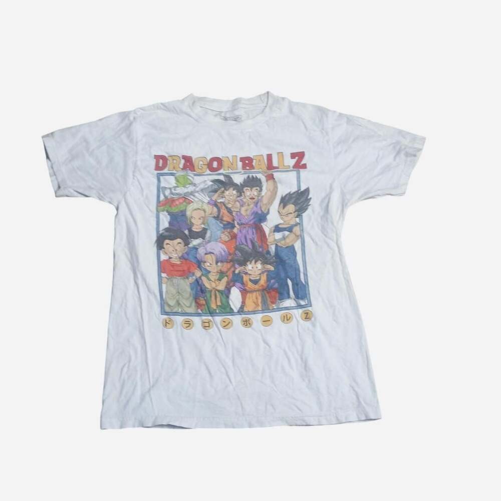 Dragon Ball Z Anime Graphic T-Shirt White